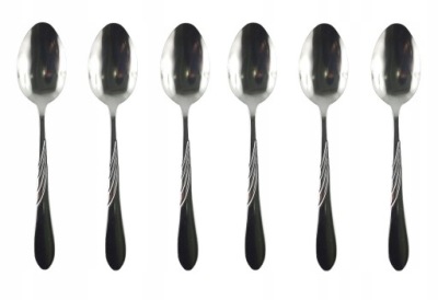 ŁYŻKI STOŁOWE STAL NIERDZEWNA ELEGANCE SZTUĆCE