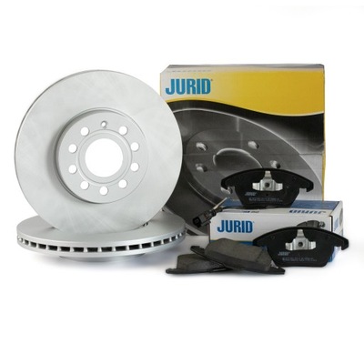 JURID DISCOS ZAPATAS PARTE DELANTERA A3, Q3, CUPRA, LEON, KAROQ, KODIAQ, T-ROC 312MM  