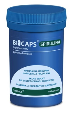 Bicaps Spirulina 60 kapsułek FORMEDS