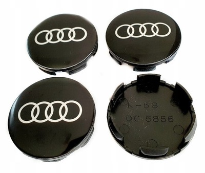 AUDI TAPACUBOS KAPSLE DEKLE PARA ALUFELG 57MM/53MM  