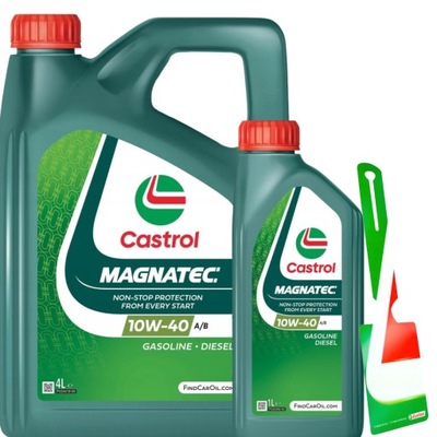 ACEITE CASTROL MAGNATEC A/B 10W40 5L SUJECIÓN GASOLINA DIESEL API SN VW MB RN  