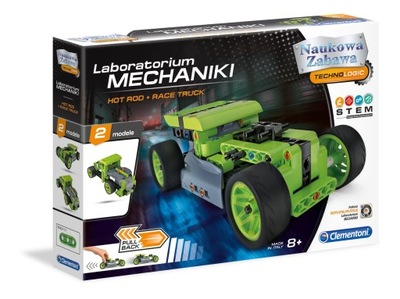 Clementoni Laboratorium mechaniki Race Truck 50634