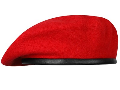 BERET Wojskowy WP Polski WEŁNIANY CZERWONY 61