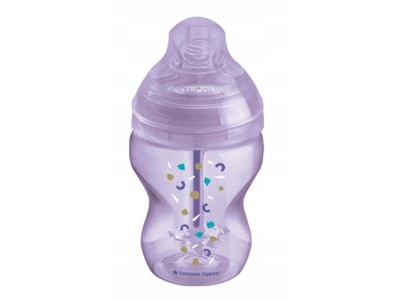 TOMMEE TIPPEE BUTELKA ANTYKOLKOWA 260ML DEKOROWANA