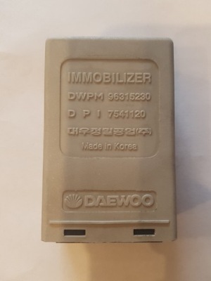 Moduł immobilizera Matiz
