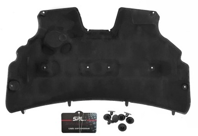 Ford fiesta mk7 08- шумоизоляция двигателя капот мат фото №1