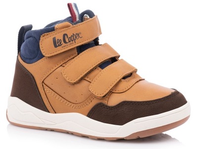 BUTY ZIMOWE DZIECIĘCE LEE COOPER SPORTOWE TRZEWIKI TRAPERY r. 33