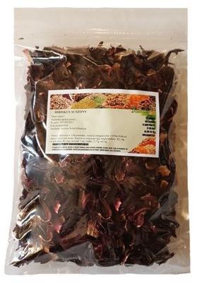 Hibiskus - Kwiat Hibiskusa suszony 250g