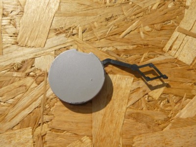 Opel combo e berlingo 18- заглушка фаркоп hak бампер задняя 9818325080 фото №1