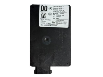 Mercedes w166 w246 радар датчик модуль блок керування a0009055601 фото №1