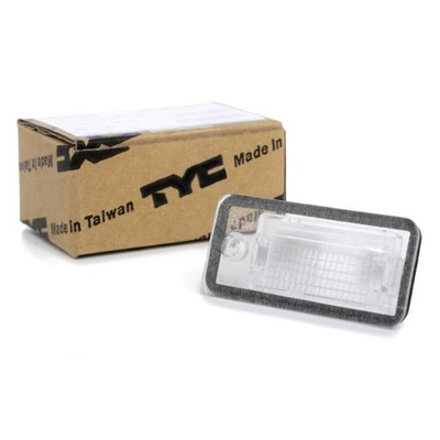 Лампа освещение номерного знака audi a3 8p a4 b6 b7 le фото №1