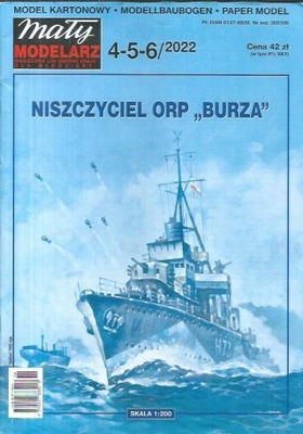 Niszczyciel ORP Burza KMM22/04-05-06