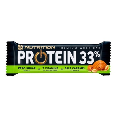 Sante Go On PROTEIN 33% 50g BATON PROTEINOWY BIAŁKO SŁONY KARMEL