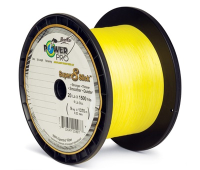 Power Pro Super 8 Slick 0,28mm-20kg Hi-Vis Yellow