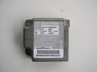Датчик подушка безпеки 00046858203 fiat ducato 2.3jtd фото №1