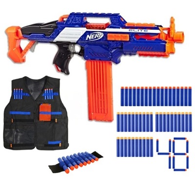 NERF N-STRIKE ELITE RAPIDSTRIKE CS-18 + KAMIZELKA