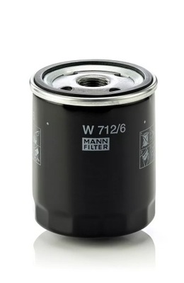 MANN-FILTER W 712/6 FILTRO ACEITES  