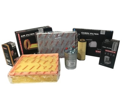 SET FILTERS CARBON KAMOKA MERCEDES CLASS M  