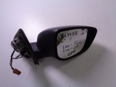 Дзеркало праве citroen c-elysee ii lift 2017 rok 7 pin eeb фото №1