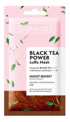 Bielenda Black Tea Maseczka 2w1 z peelingiem 8 g