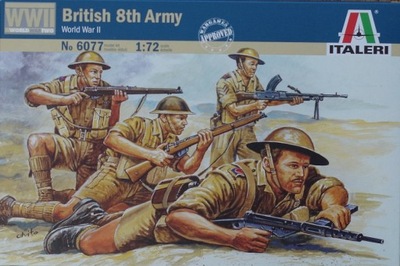 Italeri 6077 1/72 British 8th Army