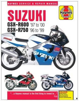 SUZUKI GSX-R600 750 (1996-2000) MANUAL REPARACIÓN HAYNES 24H  