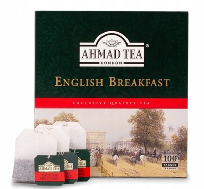 Ahmad Herbata Tea English Breakfast 100 Torebek