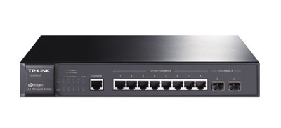 Switch TP-Link 10p TL-SG3210 Rack 8x10/100/1000Mb/s 2xSFP