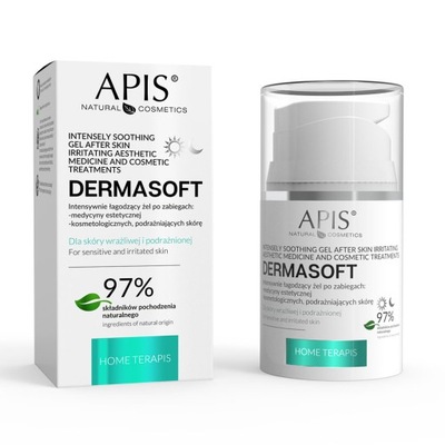 APIS DERMASOFT ŁAGODZĄCY ŻEL PO ZABIEGACH 50 ML