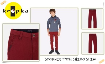 BORDO - SPODNIE CHINO SLIM 7510 MAYORAL 166 cm