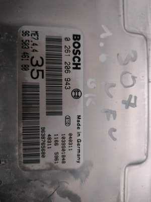 БЛОК УПРАВЛЕНИЯ ECU 9650346180 9651196780 PEUGEOT