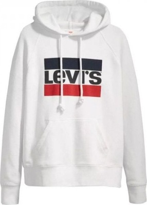 Levi's Graphic Standard Hoodie 184870058 białe S