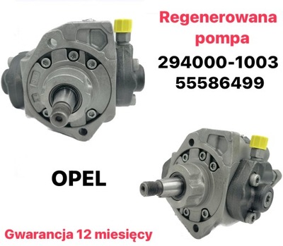 РЕСТАВРОВАНА НАСОС 294000-1003, 55586499 OPEL