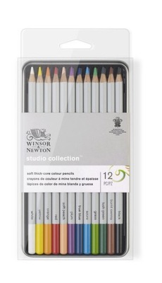 Zestaw kredek Studio Winsor & Newton - 12 szt.