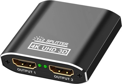 Rozdzielacz HDMI Fokky HS306-BK HDMI Splitter HDCP 4K 3D UHD 1080P HDMI