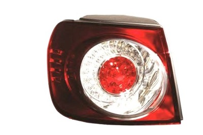 Depo лампа задня комбінована vw golf plus led 05-13 фото №1