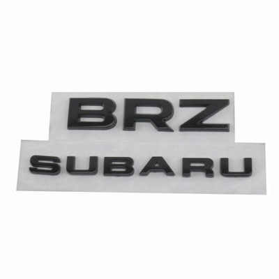 EMBLEMA INSIGNIA PEGATINAS PARA SUBARU BRZ-CZARNY  