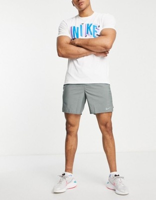 NIKE MĘSKI T-SHIRT BIAŁY Z NADRUKIEM BASIC L 1XAD