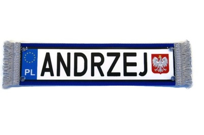 PROPORCZYK tablica imienna ANDRZEJ TIR BUS