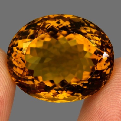 Kamień naturalny Cytryn Madeira 43.88ct IF