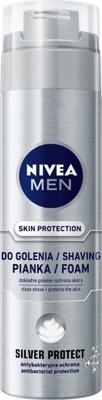 NIVEA MEN PIANKA DO GOLENIA 200ML SILVER PROTECT