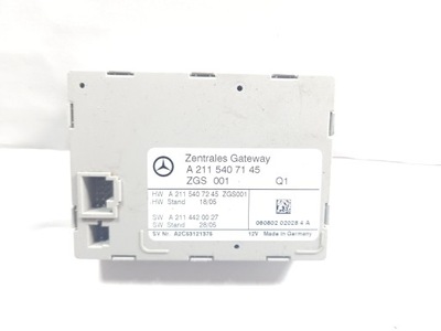 Модуль getaway mercedes w211 2115407145 фото №1