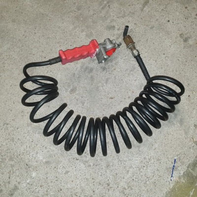 Actros mp4 mp3 mp2 axor arocs шланг спиральный wabco быстросъем трубка фото №1