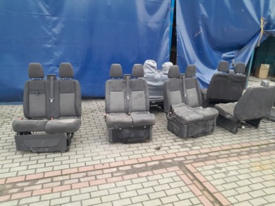 Сидіння ford transit custom mk8 подвійний заднє сидіння фото №1