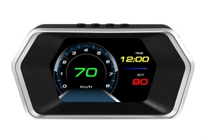 HUD P17 OBD2 GPS ДИСПЛЕЙ АВТО NA КРОНШТЕЙН фото