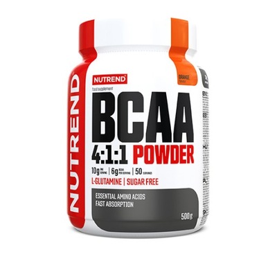 BCAA 4:1:1 POWDER AMINOKWASY 6000mg 500g Nutrend