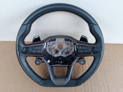 Seat leon iv ateca cupra formentor воздуховод кожа лепестки переключения оригинал фото №1