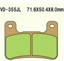 VESRAH TRINKELĖS STABDŽIŲ KH379 SPIEK METALICZNY (ZLOTE) GSXR 750 '04-'09 GSX 