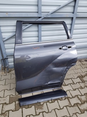 Дверь левая левый задняя задние toyota highlander 19 20 фото №1