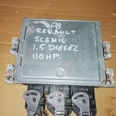 Бортовий комп'ютер renault scenic ii 1,5dci s122326113a фото №1